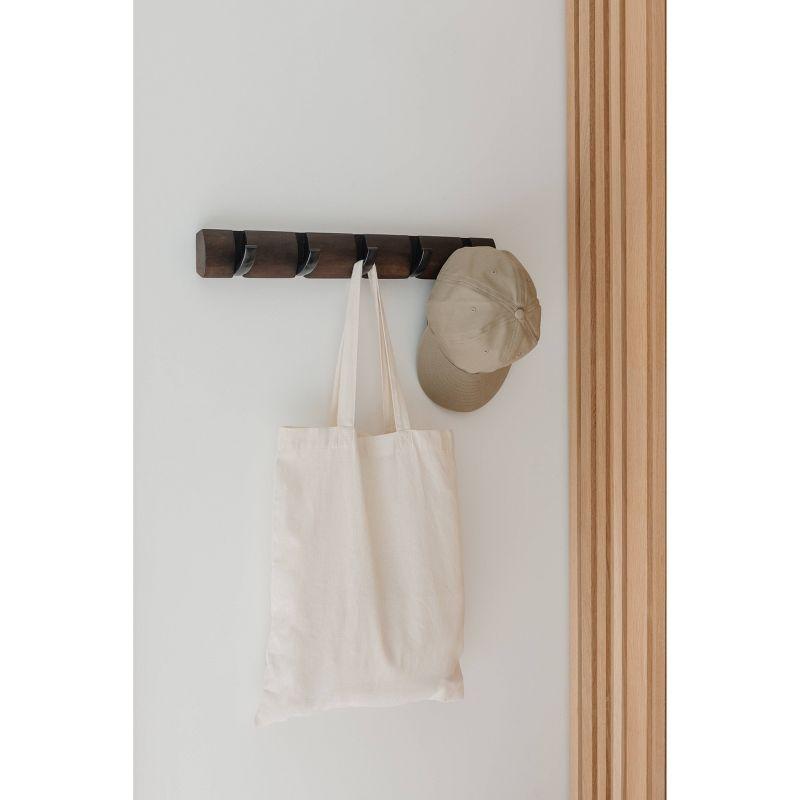 Flip 5 - Hook Solid Wood Coat Rack
