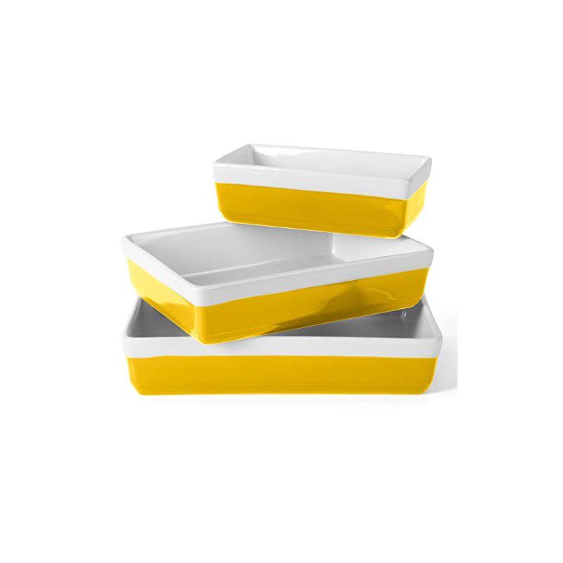 Martha Stewart 3 Piece Stoneware Bakeware Set