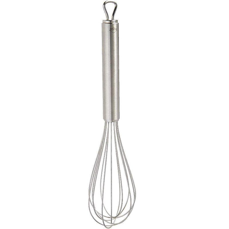 10-Inch Silver Stainless Steel Balloon Whisk