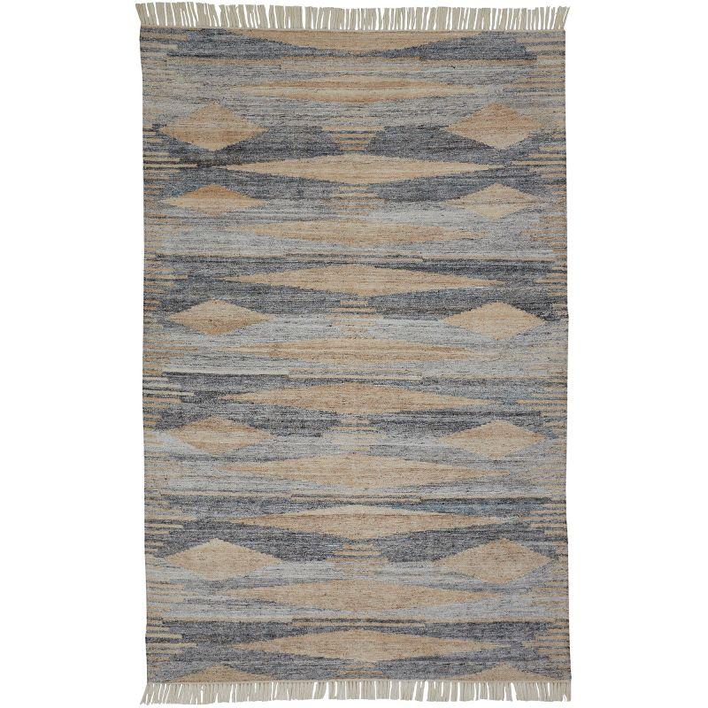 Beckett Transitional Moroccan Gray/Tan/Silver Area Rug