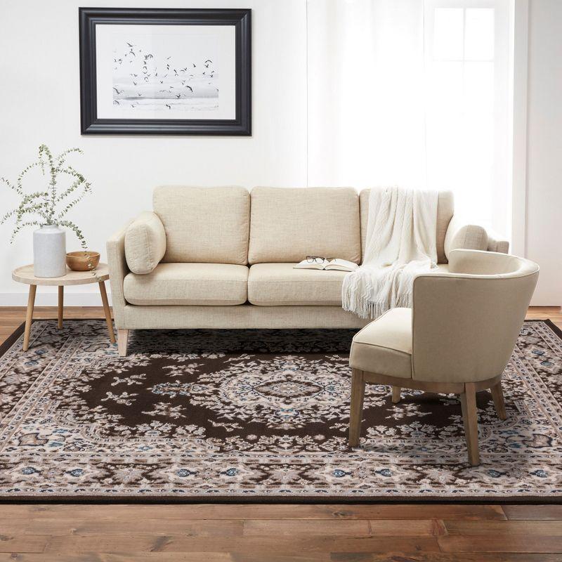 Home Dynamix Premium Sakarya Traditional Medallion Area Rug