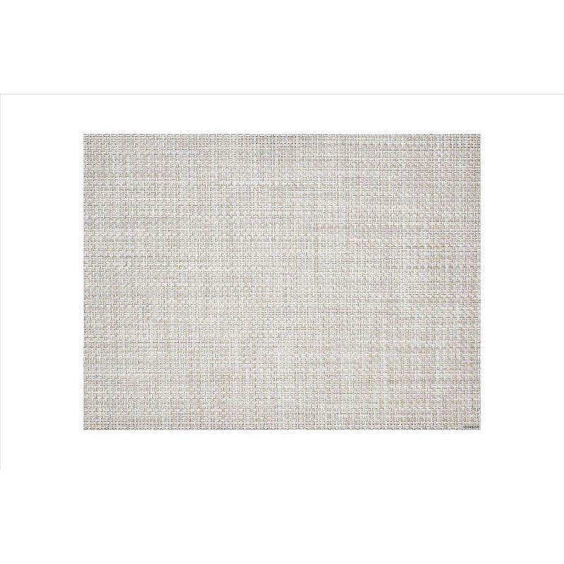 Chilewich Natural Vinyl Basketweave Rectangle Placemat