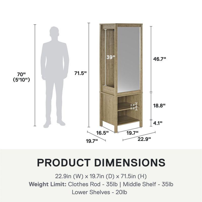 Wimberly Wardrobe with Mirror