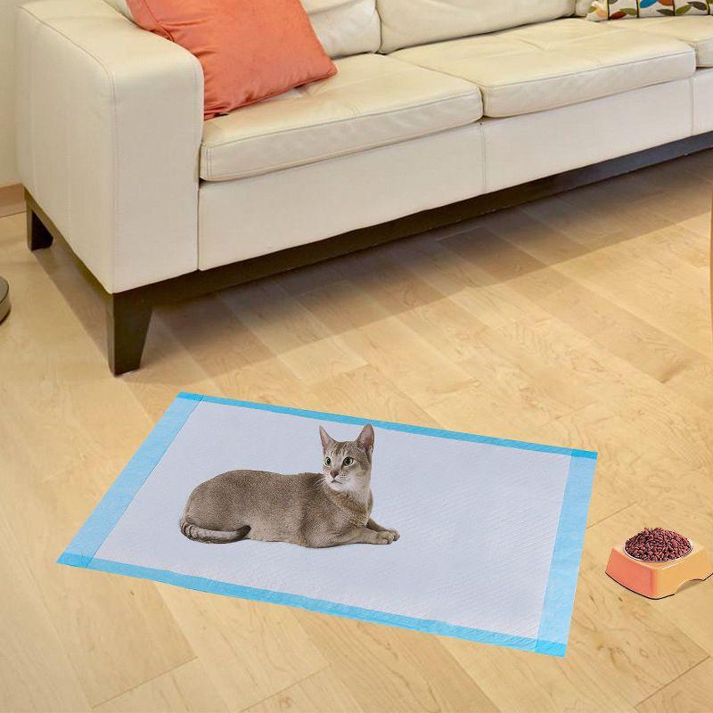 Costway 100 PCS 30''x 36'' Puppy Pet Pads Dog Cat Wee Pee Piddle Pad training underpads