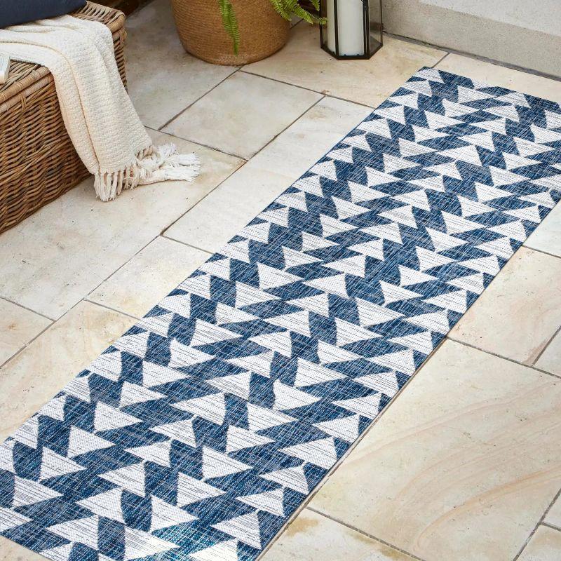 Andratx Modern  Geometric Indoor/Outdoor Area Rug - JONATHAN Y