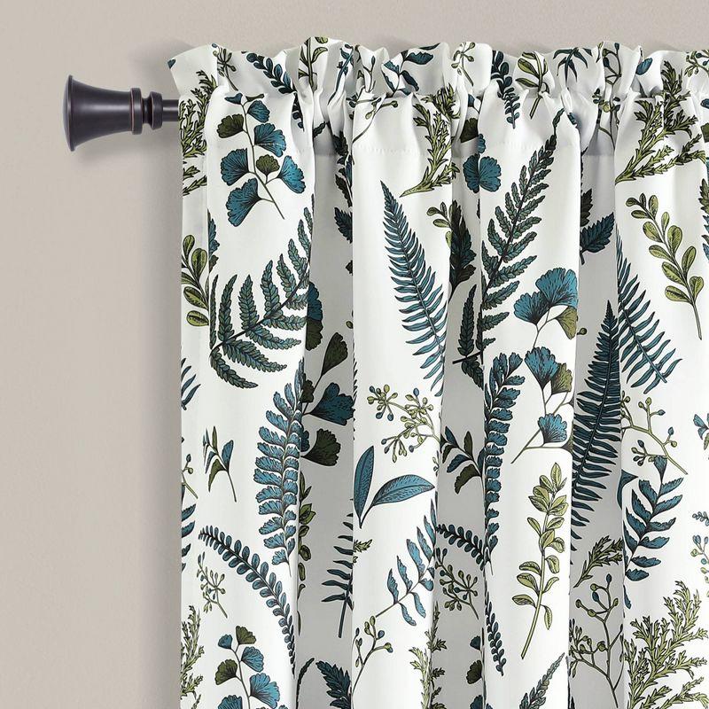 Devonia Polyester Room Darkening Curtain Pair (Set of 2)