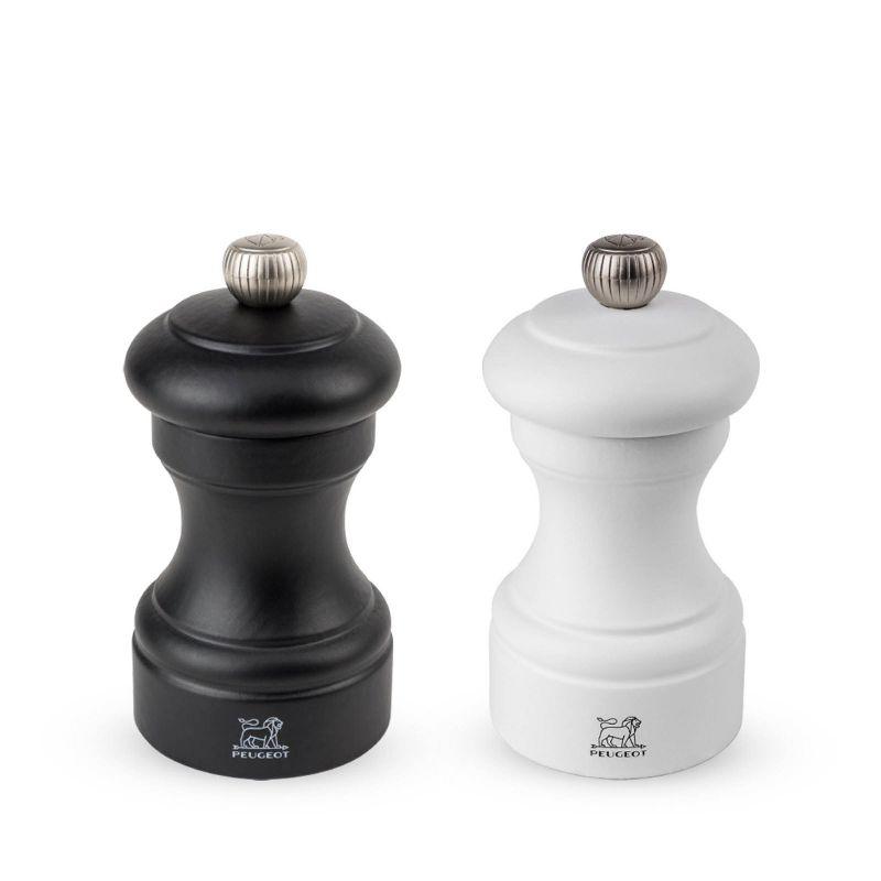 Peugeot | Bistro Duo, Wood, Black/White, 10 cm - 4 in