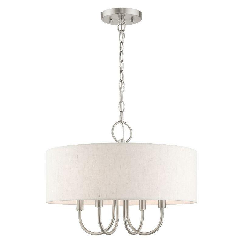 Livex Lighting Blossom 4 - Light Pendant in  Brushed Nickel