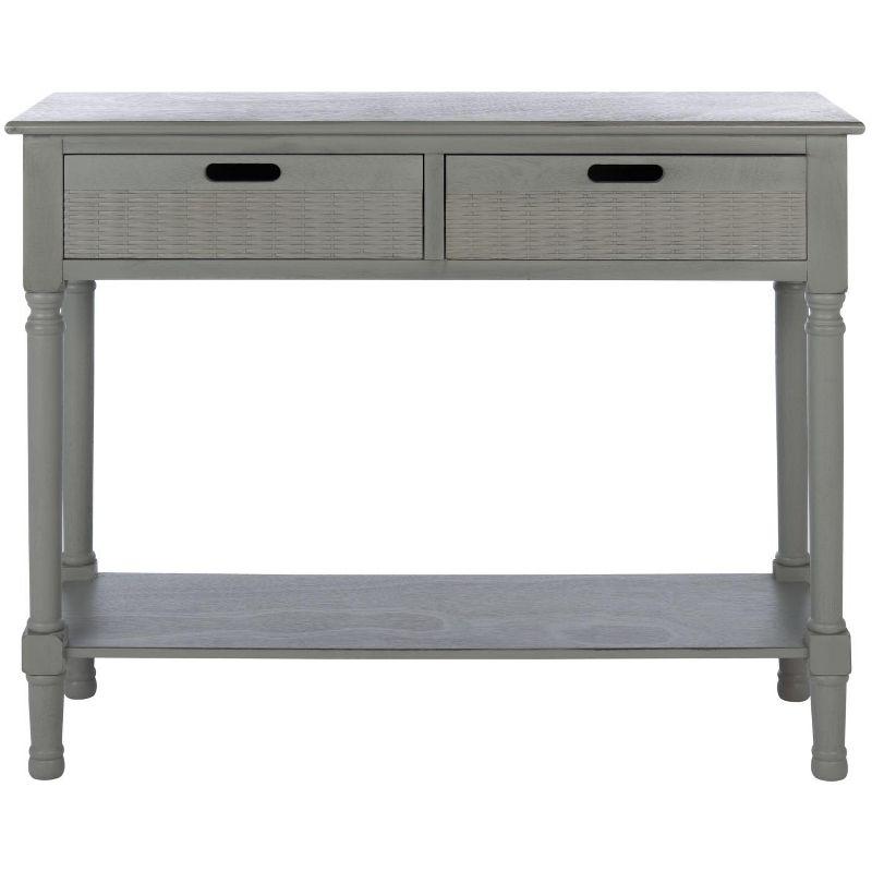 Landers 2 Drawer Console Table - CNS5710E - Gray - Safavieh