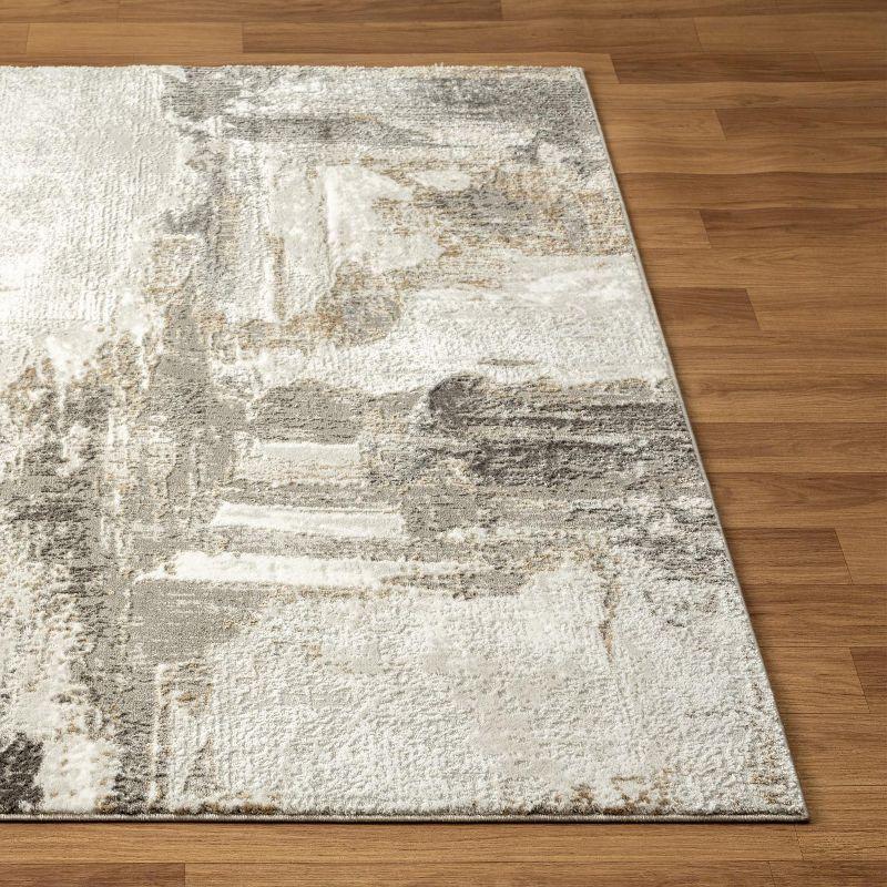 Luxe Weavers Distressed Abstract Area Rug