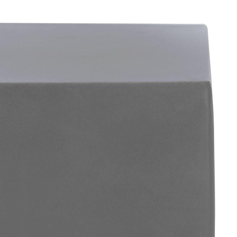 Zen Accent Stool - Indoor/Outdoor - VNN1000 - Gray - Safavieh