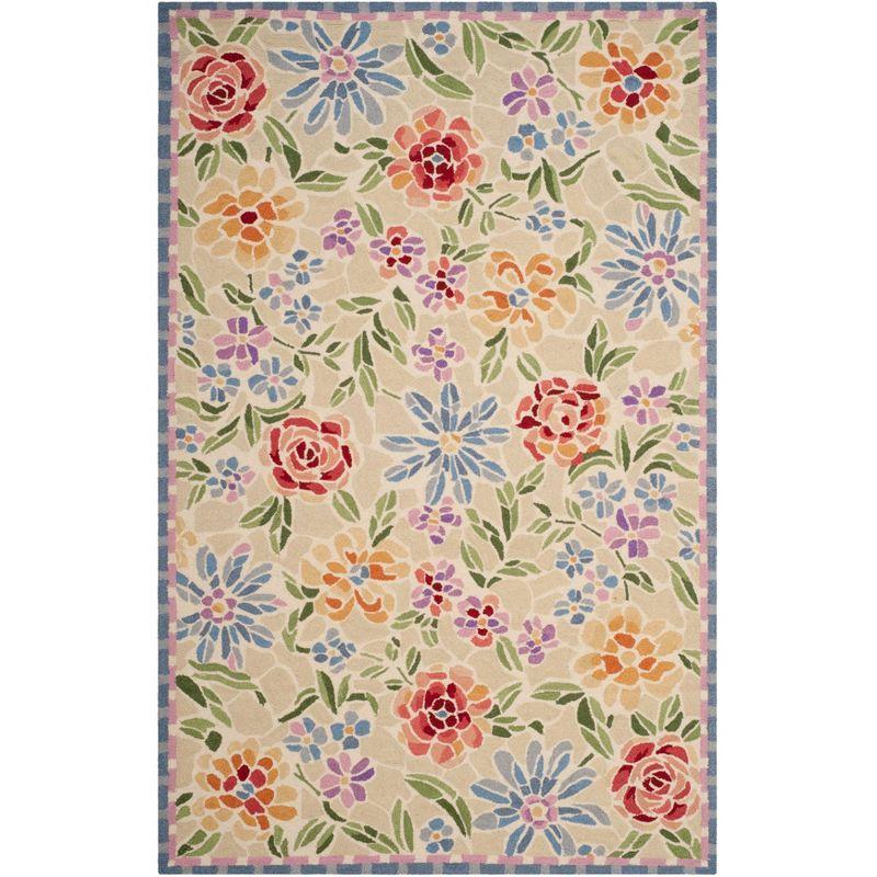 Chelsea HK214 Handmade Area Rug - 5'3"x8'3" - Ivory - Safavieh