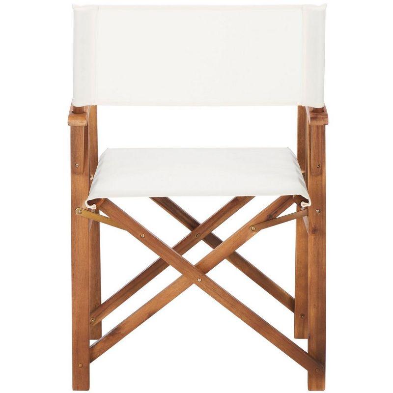 Laguna Director Chair Indoor/Outdoor (Set Of 2) - PAT7004 - Natural/Beige - Safavieh