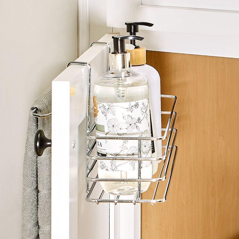 The Lakeside Collection Over-the-Door Organizer with Towel Bar