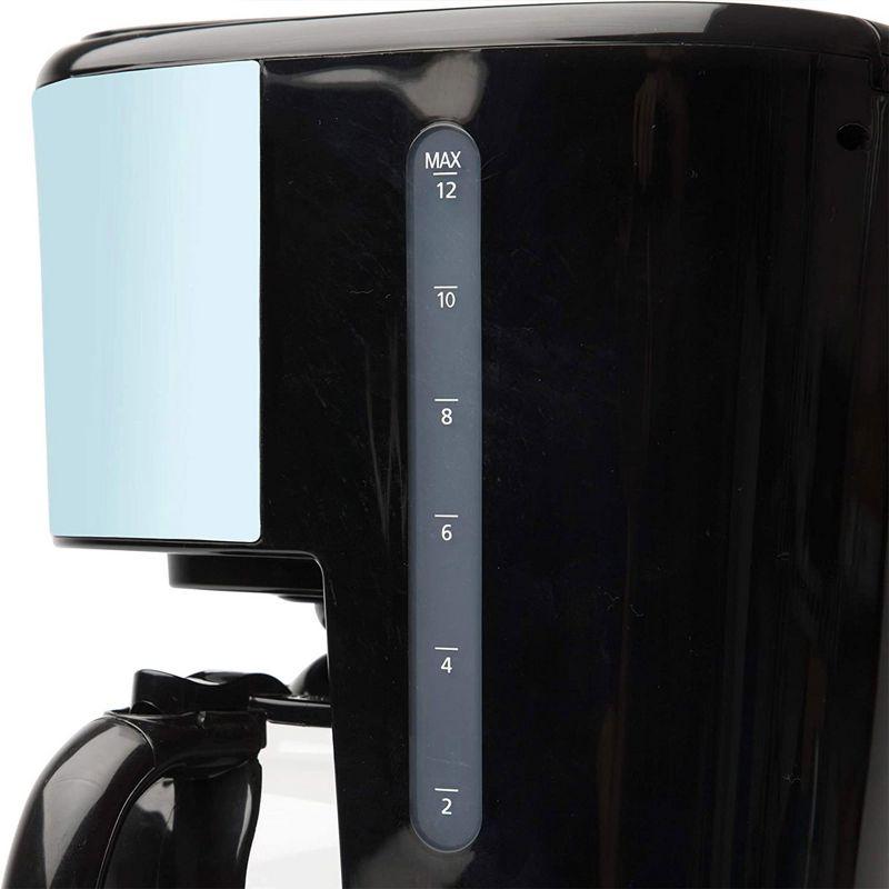 Turquoise Heritage 12-Cup Programmable Drip Coffee Maker with Strength Selector