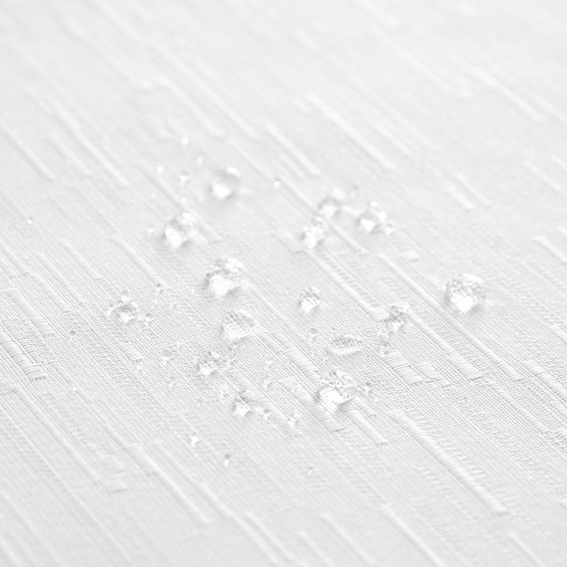 Continental Solid Texture Water and Stain Resistant Napkins, Set of 4 - 17" x 17" - White - Elrene Home Fashions