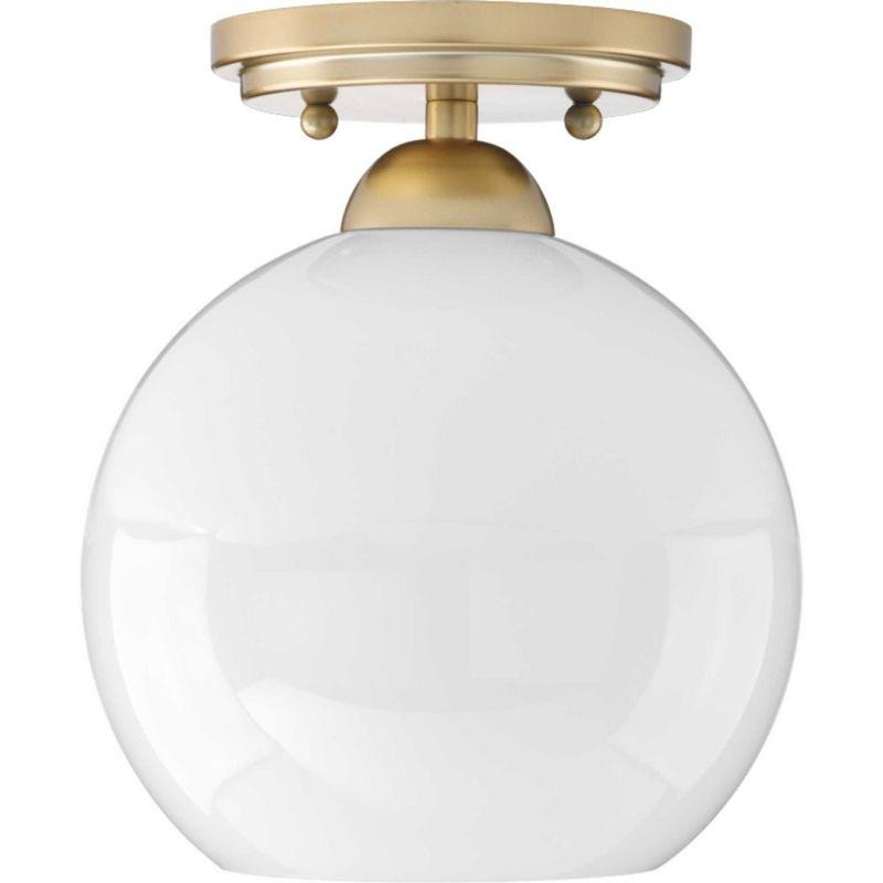 Alayna Glass Semi Flush Mount