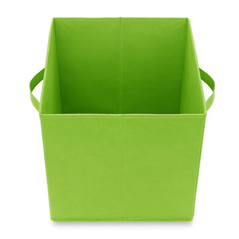 Casafield 10.5" L x 10.5" W x 11" H Collapsible Fabric Cube Storage Bins (Set of 6)