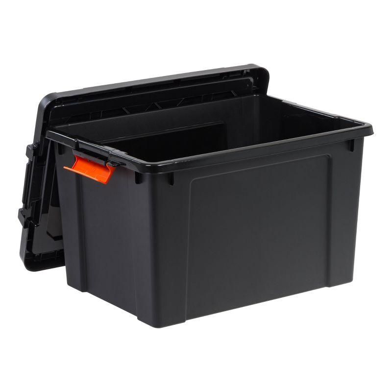 76 Qt./19 Gal. Heavy-duty Stackable Storage Tote