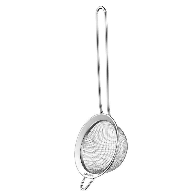 Cuisinart 3 Piece Stainless Steel Mesh Strainer Set for for Sifting, Straining and Draining Vegetables, Pastas, Flour, Tea