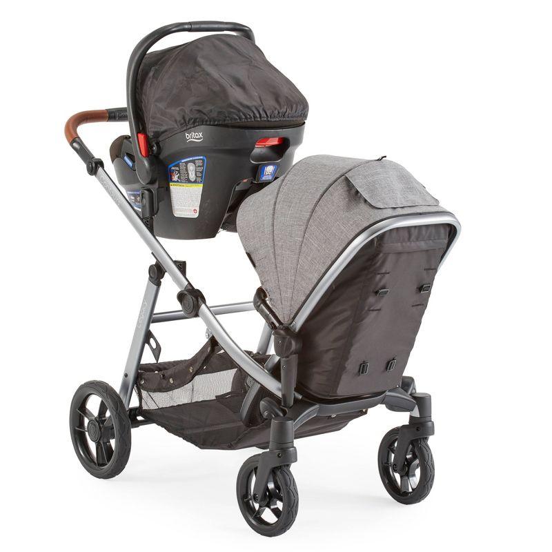Contours Legacy Single to Double Convertible Stroller - Gray