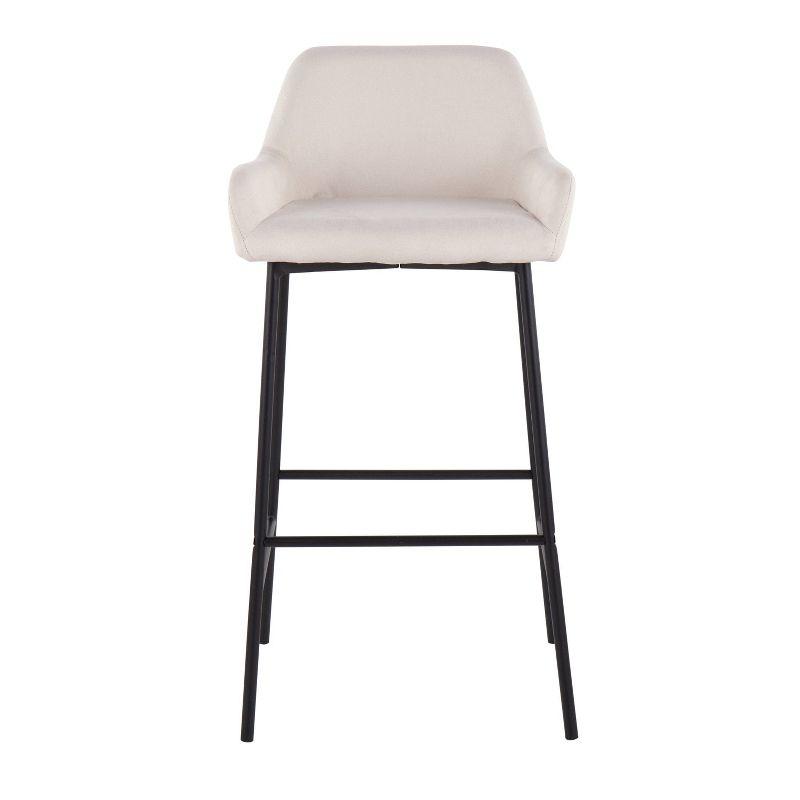 Set of 2 Daniella Metal Polyester Barstool - LumiSource