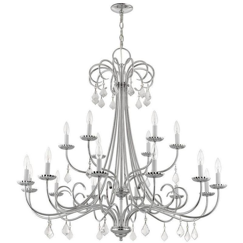 Livex Lighting Daphne 18 - Light Chandelier in  Polished Chrome