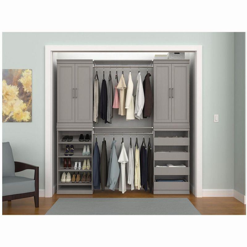Modular Storage 36.02" W Shelf & Closet Rod