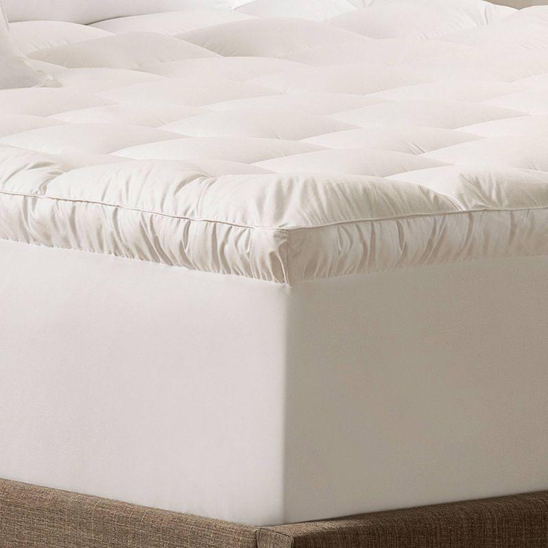 Serta Down Illusion Pillowtop Mattress Topper, Down Alternative