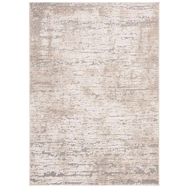 Spirit 100 SPR126 Power Loomed Indoor Area Rug - Taupe/Ivory - 4'x6' - Safavieh