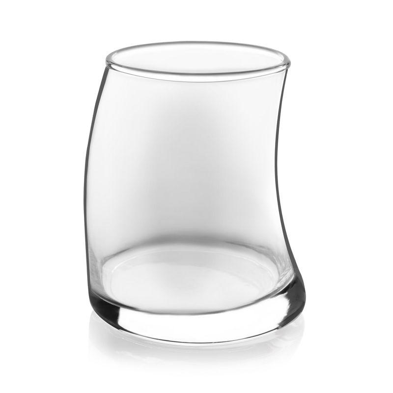 Libbey Swerve 16 Piece Tumbler and Rocks Glass Set