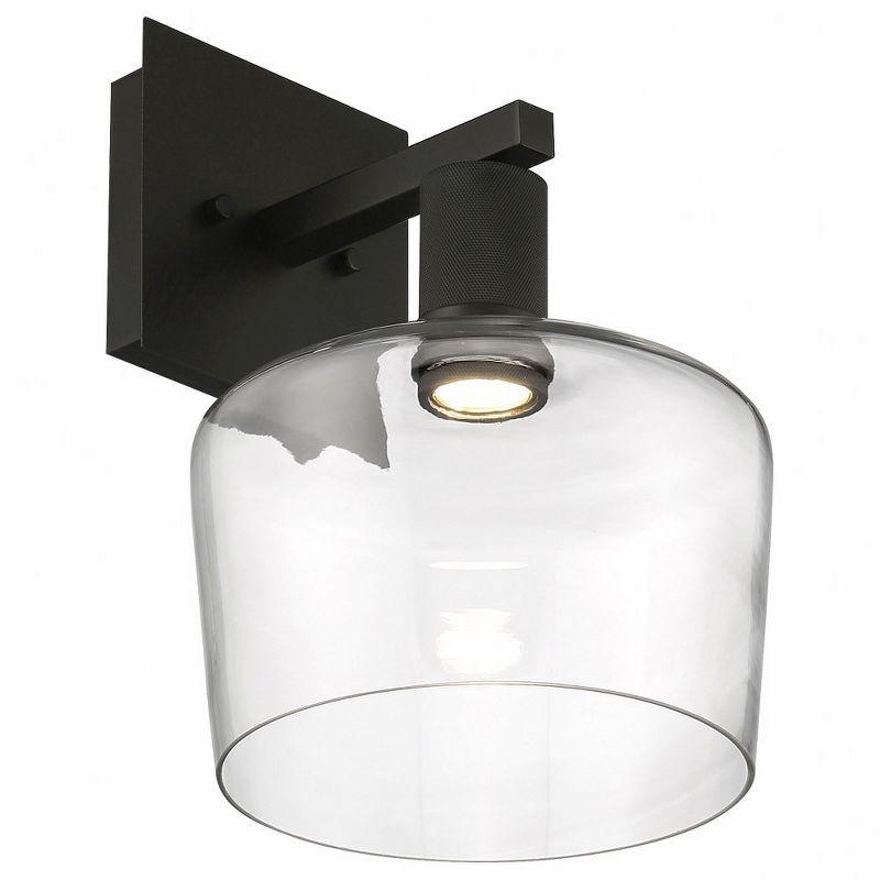 Access Lighting Port Nine 1 - Light Wall Light in  Matte Black