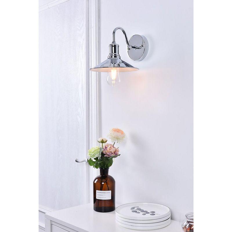 Elegant Lighting Etude 1 light chrome Wall Sconce