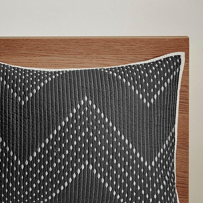 INK+IVY Pomona 3 Piece Embroidered Cotton Quilt Set