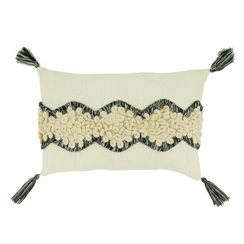 No Pattern And Not Solid Color Cotton Throw Pillow