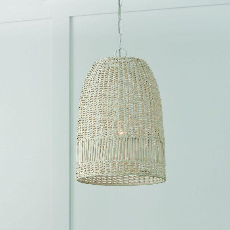 Capital Lighting Naomi 1 - Light Pendant in  Chalk White