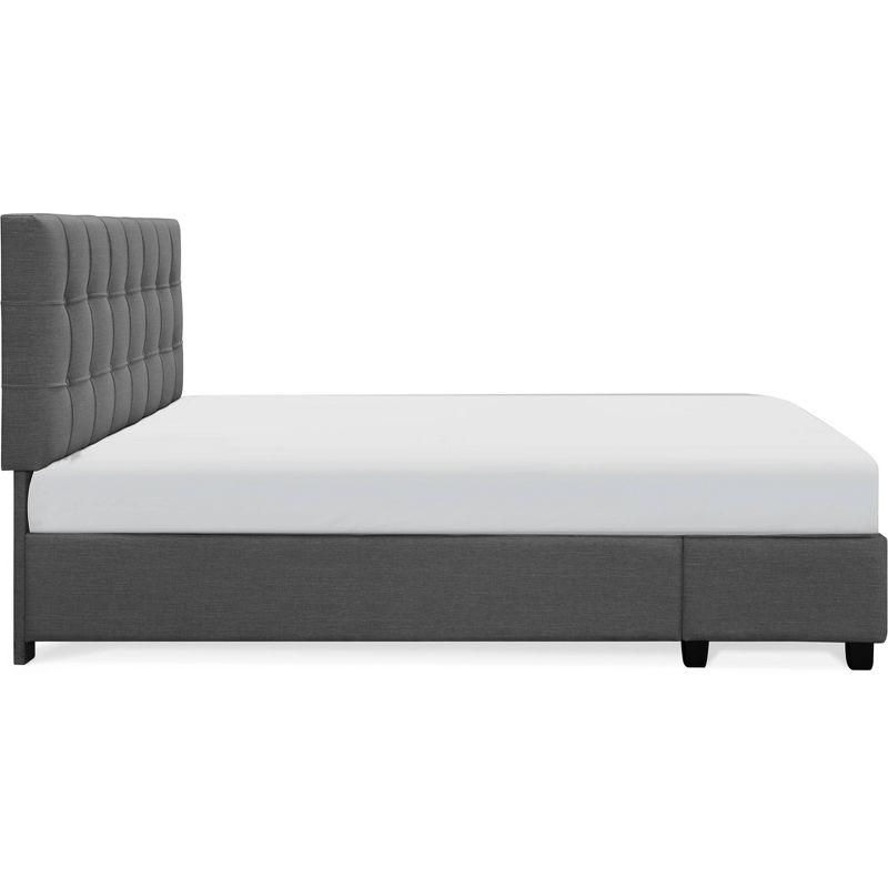 ClickDecor Langston Edmond Storage Bed with Adjustable Height Headboard