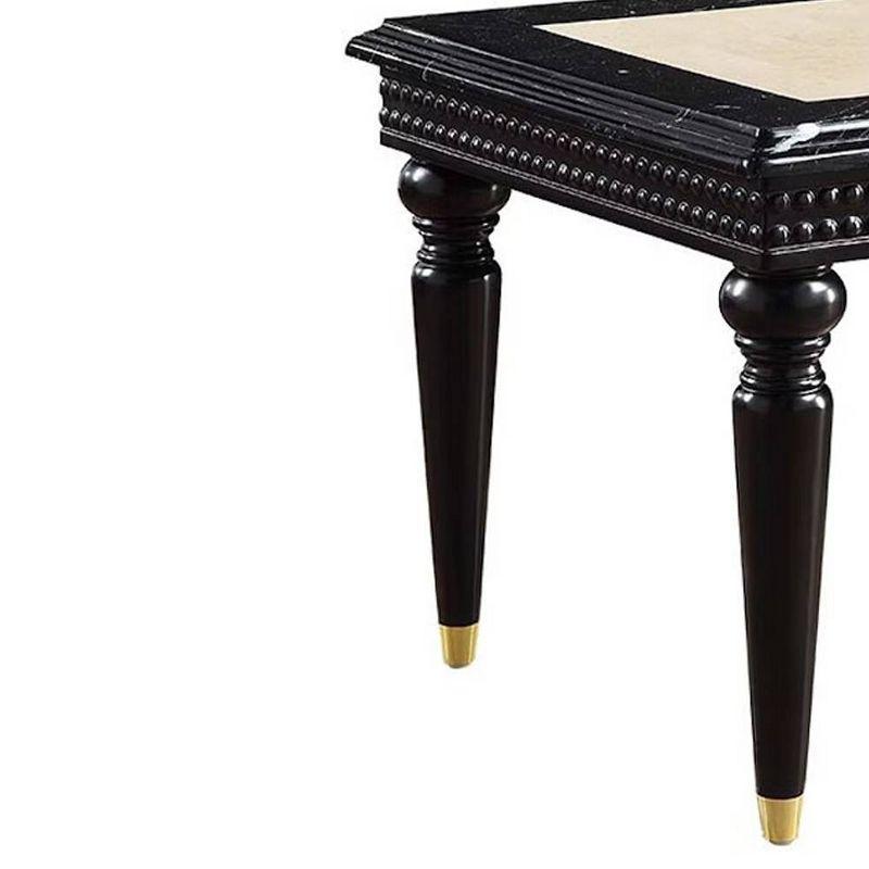 Marble Top End Table