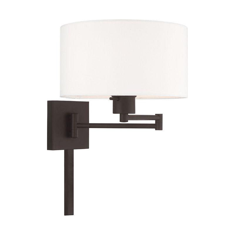 Livex Lighting 1 - Light Wall Light in  Bronze