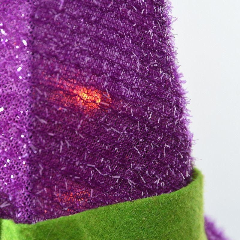 23" Prelit Multicolor Witch’s Hat Garden Stakes - National Tree Company