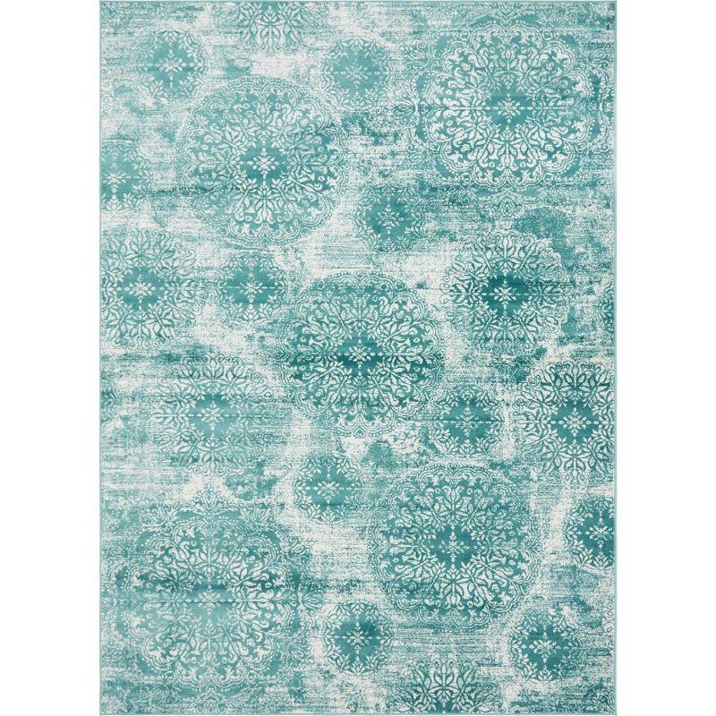 Unique Loom Sofia Grand Floral Indoor Woven Area Rug