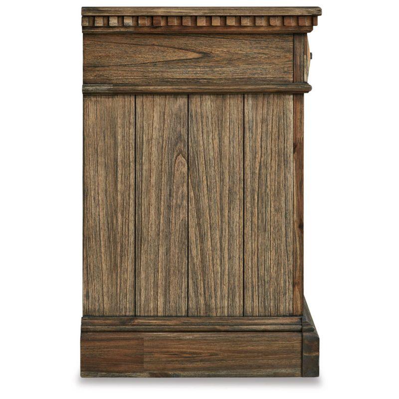 Markenburg 3 - Drawer Nightstand in Brown