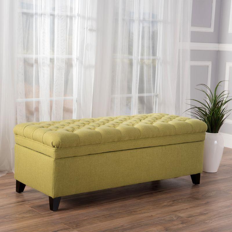 MUSSALLEM AREA RUG SPECIALIST, LLC JULIANA STORAGE OTTOMAN