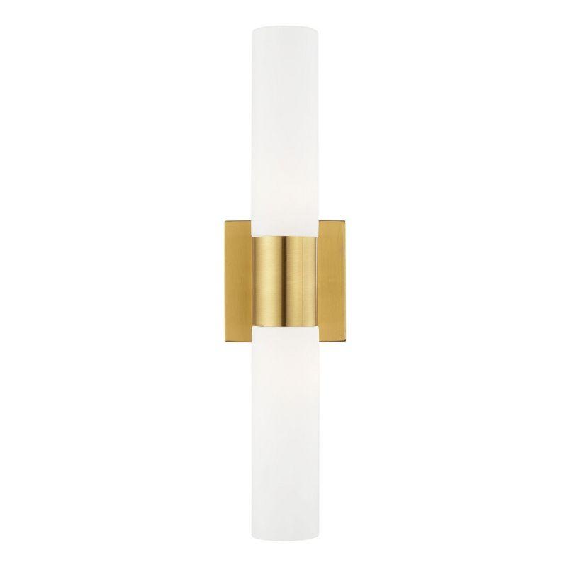 Livex Lighting Aero 2 - Light Vanity in  Satin Brass