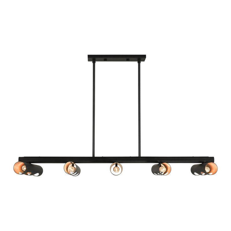 Livex Lighting Novato 10 - Light Chandelier in  Black
