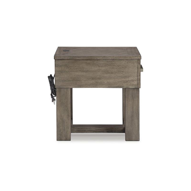 Keithen End Table with Storage