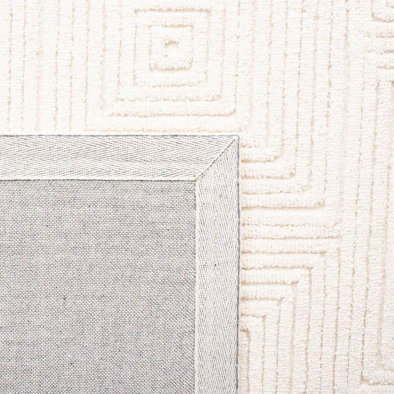 Textural TXT102 Hand Tufted Area Rug - Ivory - 5'x8' - Safavieh.