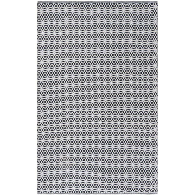 Montauk MTK616 Hand Woven Indoor Area Rug - Navy/Ivory - 5'x8' - Safavieh