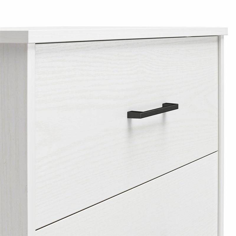 Ameriwood Home BrEZ Build Collection Pearce Tall 5 Drawer Dresser, White
