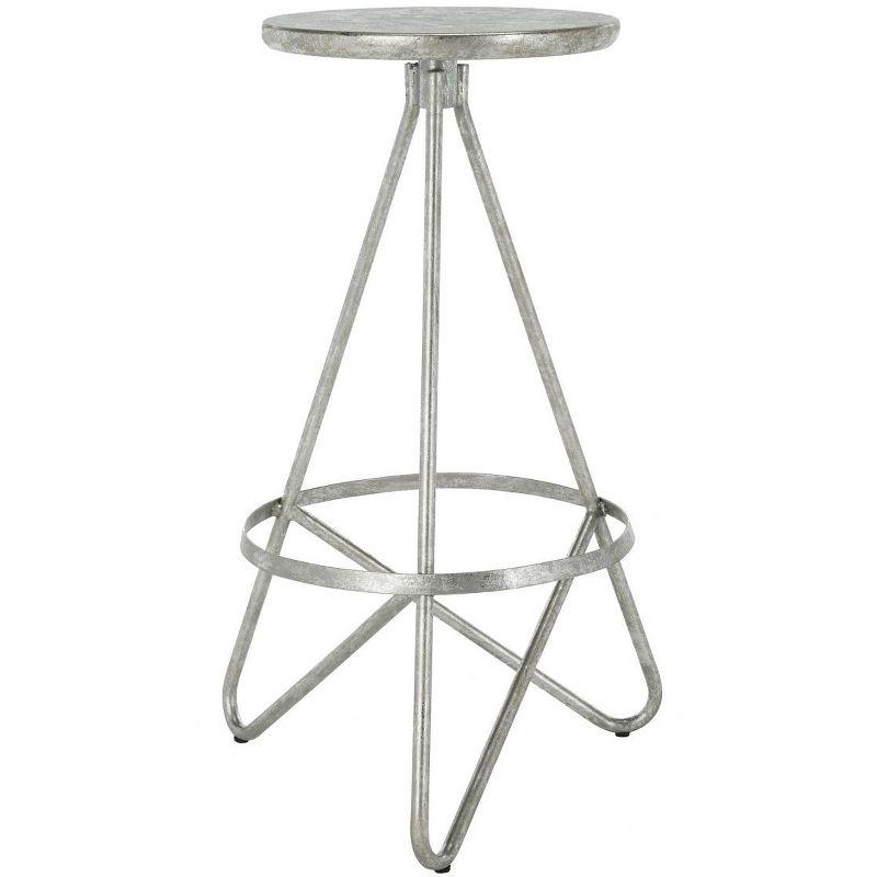 Galexia Bar Stool - BST3200 - Silver/Leaf - Safavieh